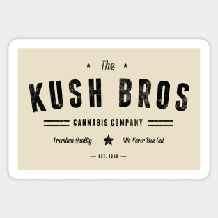 Kush Bros Cannabis Company Sticker